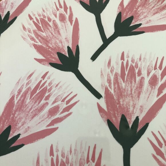 Opalhouse 14" Melamine Pink Cactus Flower Serving Tray Indoor Outdoor Boho - Picture 2 of 4